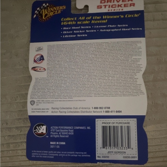 DuPont #24 Die-Cast Race Car - Blue and Red - Picture 3 of 4